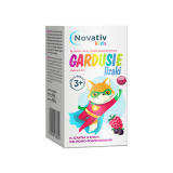 Novativ Gardusie lizaki suplement diety o smaku malinowo-porzeczkowym 64 g