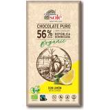 SOLE Czekolada gorzka 56% kakao z cytryną BIO 100 g