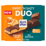 RITTER SPORT Czekolada DUO słodko słona 218 g