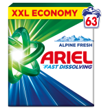 ARIEL Proszek do prania uniwersalny Alpine Fresh 63 prania 3.465 kg