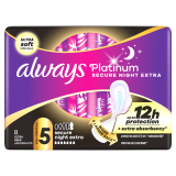 ALWAYS PLATINUM Podpaski Secure Night Extra 8 szt. 1 szt