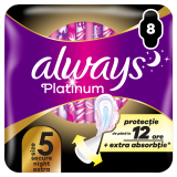 ALWAYS PLATINUM Podpaski Secure Night Extra 8 szt. 1 szt