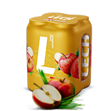 LECH Apple Lemongrass Piwo 4x500ml (puszka) 2 l