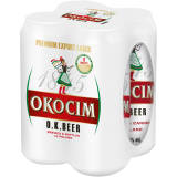 OKOCIM O.K Piwo 4x500ml (puszka) 2 l