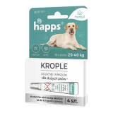 HAPPS Herbal Krople na pchły i kleszcze dla dużych psów 20-40 kg 16 ml