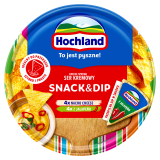 HOCHLAND Ser topiony w krążku - Snack&Dip 140 g