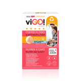 viGO! Filtry do kawy 100szt rozmiar 4 1 szt