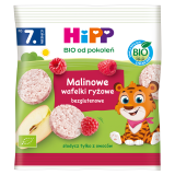 HIPP BIO Malinowe wafelki ryżowe 30 g