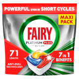 FAIRY PLATINUM Plus Tabletki do zmywarki Cytrynowe 71 szt. 1 szt
