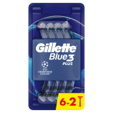 GILLETTE Blue 3 Maszynki jednorazowe do golenia 6+2 szt. 1 szt