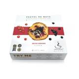 PASTEL DE NATA Budyniowe babeczki z porzeczkami mrożone (4x60g) 240 g