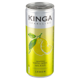 KINGA SPARCLINO Napój gazowany o smaku cytrynowym z sokiem jabłkowym 250 ml