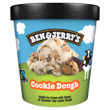 BEN&JERRY'S Cookie Dough Lody waniliowe z kawałkami ciastek i czekolady 465 ml
