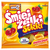 NIMM2 Śmiejżelki Sokki Żelki owocowe 90 g