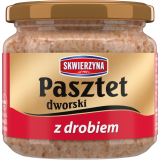 SKWIERZYNA Pasztet dworski z drobiem w słoiku 160 g