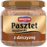 SKWIERZYNA Pasztet myśliwski z dziczyzną w słoiku 160 g