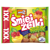 NIMM2 Śmiejżelki Żelki kwaśne XXL 180 g