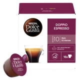 NESCAFÉ Dolce Gusto Doppio Espresso Kawa w kapsułkach (16 kapsułek) 136 g