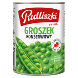 PUDLISZKI Groszek konserwowy 400 g