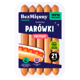 BEZMIĘSNY Bezmięsne Parówki Premium 160 g