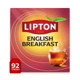 LIPTON English Breakfast Herbata czarna 92 torebek ex. 200 g