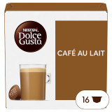 NESCAFÉ Dolce Gusto Café au Lait Kawa w kapsułkach (16 kapsułek) 160 g