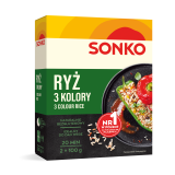 SONKO Ryż 3 kolory (w torebce 2x100g) 200 g