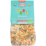 DALLA COSTA Makaron dla dzieci Ditalini (z dodatkiem pomidorów i szpinaku) BIO 250 g