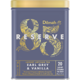 DILMAH RESERVE Ceylon czarna herbata z aromatem bergamotki i wanilii 20 piramidek ex. 40 g