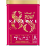 DILMAH RESERVE Herbata z aromatem róży liczi i wanilii 20 piramidek ex. 40 g