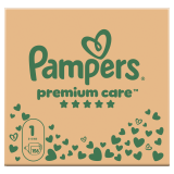 PAMPERS Premium Care Pieluchy Rozmiar 1 (2-5kg) 156 szt. 1 szt