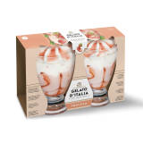 GELATO D'ITALIA Lody truskawkowe 2 szt. 360 ml