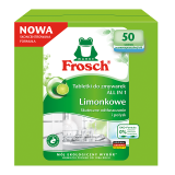 FROSCH Tabletki do zmywarki limonkowe 50 szt. 1 szt