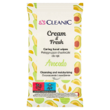 CLEANIC Clean&Fresh Pielegnujące chusteczki do rąk Avocado 15 szt. 1 szt