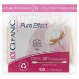 CLEANIC Pure Effect Patyczki higieniczne 100 szt. 1 szt