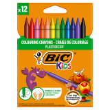 BIC Kids Kredki świecowe 12 kolorów 1 szt