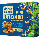 DOBRA KALORIA Mini batoniki ala muffin jagodowy 102 g