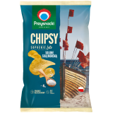 PRZYSNACKI Chipsy Sopockie z soloną solą morską 130 g