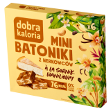 DOBRA KALORIA Mini batoniki z nerkowców ala sernik waniliowy 102 g
