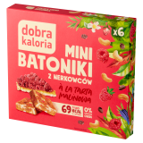 DOBRA KALORIA Mini batoniki ala tarta malinowa 102 g