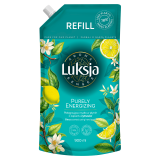 LUKSJA PURELY ENERGIZING Pielęgnujące mydło w płynie o zapachu cytrusów - zapas 900 ml