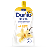 DANIO Serek Homogenizowany Waniliowy w saszetce 120 g