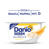 DANIO Serek homogenizowany bananowy 130 g