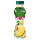 Activia Drink Jogurt bez dodatku cukru ananas brzoskwinia banan 270 g