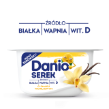 DANIO Serek homogenizowany waniliowy 130 g