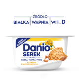 DANIO Serek homogenizowany o smaku ciasteczkowym 130 g