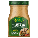 KAMIS Musztarda staropolska (lekko ostra) 185 g