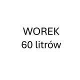 FRISCO Worek 60l z tasiemką - fioletowy 1 szt
