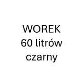 FRISCO Worek 60l z tasiemką - czarny 1 szt