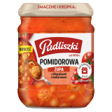 PUDLISZKI Zupa pomidorowa z klopsikami i makaronem 450 g